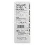 Rozatin-5 ロザチン、ジェネリッククレストール、ロスバスタチン5mg 包装錠